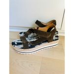 Crown Vintage Crown Vintage Korine Espadrille Platform Sandal Size 10 Platform Green Photo 1