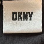 DKNY Black V-Neck Short Sleeves Staple Blouse Sz M Photo 2