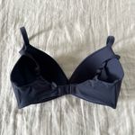 Wacoal How Perfect Wire Free T-Shirt Bra, Navy, 32D Photo 2