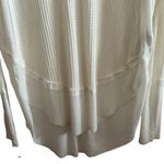 Free People  we the free Catalina v-neck long sleeve wafle knit thermal shirt S Photo 7