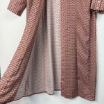 ZARA  Satin Effect Floral Print Button Front Shirt Dress Long Sleeve Duster Small Photo 11