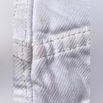 ZARA  Women’s High Rise White Distressed Denim Shorts Photo 12