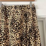 Leopard print midi skirt with ruffle slit Photo 6