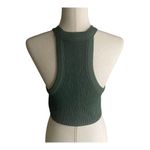 Aerie NWT--GREEN RIBBED TANK TOP-SIZE LARGE Has stretch, brand new with tags. Measurements: Bust: armpit to armpit 16-20 inches  Length: shoulder seam to bottom 14.5 inches  Photo 3