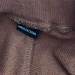 BLANK NYC Leopard Print Drawstring Lounge Shorts Womens XS Brown Tan Cotton Blend Photo 12