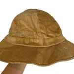 Vintage Tan Corduroy Bucket Hat Y2K Trendy Photo 0