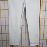 Madewell NEW  Stovepipe Jeans in Pure White,‎ 26 Photo 3