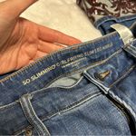 Chico's Embellished Sequin Cuffs Denim Blue Jean So Slimming Girlfriend Ankle 12 Photo 3