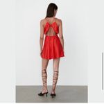 ZARA NEW  red polka dot dress Photo 3