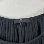 Rails  Dress Women S Black Gauzy Cotton Long Sleeve Minimal Modest Cottage Spring Photo 4