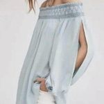 Holding Horses Blue Rosario Smocked Top Size S Photo 0