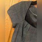 Banana Republic  Grey Glen Plaid Wool Classic Career Business Pencil Dress Size 0 Photo 5
