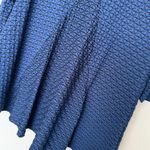 Habitat  Women’s Small Blue Black LagenLook Artsy Top Blouse Photo 4