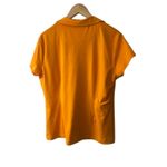 NIKE GOLF Bright Orange Short Sleeve Polo Shirt Women's XL 16/18 Photo 4