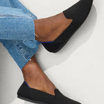 Rothy's Rothy’s the loafer black flats slip on round toe flats women’s shoes Photo 0