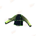 Nike Women’s Court Tennis Training Zip Up Jacket Black & Volt Size Large Photo 6