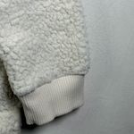 Aerie  Women’s Dream Fleece Sherpa Half Zip Pullover Cream Cozy Minimalist Sz M Photo 6