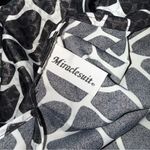 MiracleSuit Sarong Swimsuit Coverup Giraffe Print Black and White XL Photo 2