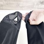 [Roffe] Vintage Black Tapered Jett Stirrup Ski Snow Pants Nylon Stretch Sz 4L Photo 8