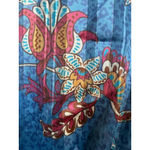 Current Air  Betsy Floral Midi Dress Blue Size S Photo 4