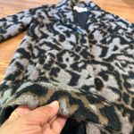 Veronica Beard Camille Animal Print Cocoon Jacket Women’s Size 6 Brown Leopard Photo 9