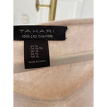 Tahari Cashmere 100% 2 Ply V Neck Sweater XL Quiet Luxury Photo 3