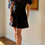 Aje Black Butterfly Sleeve Mini Dress Photo 3