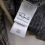 Rails  Reece Cardigan Sweater Womens Medium Black Button Up Sweater Wool Knit Photo 7