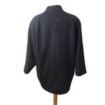 Anne Klein wool black fully lined single breasted vintage pea coat size 2X Photo 2