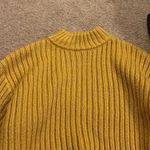 Elodie  small mustard crop sweater Photo 3
