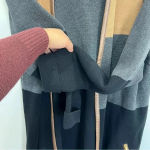 Charter Club  Long Cardigan Sweater w Faux Leather Trim Sz 2X Photo 5