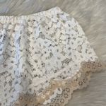 Victoria's Secret NWT  XS White Ivory Lace Sleep Shorts Photo 5