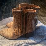 Circle G   leather by Corral Braided Leather Ankle Boot Photo 6