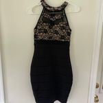 Emerald Sundae Black Lace Dress Photo 0