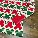 Disney Hanna Andersson Mickey Holiday Christmas Long Sleeve Top Large Red Green Photo 6
