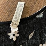 American Rag Faux Wrap Maxi Dress Color: Tossed Floral Black Size Small Photo 9