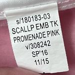 Gap Pink Embroidered Eyelet Tank Top Women’s M Sheer Cotton Blouse Y2K Preppy Photo 7