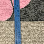 Sundance Before & Again Shirt Womens Small Waffle Knit Gray Pink Floral Top USA Photo 5