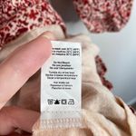 Sundry For Evereve Ditsy Floral Smocked Waist Long Sleeve Mini Dress Dahlia 2 M Photo 7