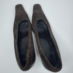 Linea Paolo Brown Suede Heels Size 7.5M Photo 4