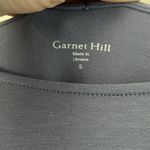 Garnet Hill NWT Pintuck Puff-Sleeve Knit Top Blouse Shirt Lavender Small Photo 3