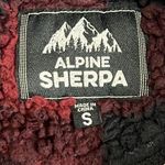 Alpine Sherpa Buffalo Plaid Tunic Pullover Size Small Black Photo 9