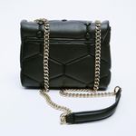 ZARA Quilted Studded Crossbody Bag Photo 3
