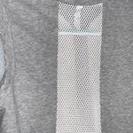 Fabletics  Sleeveless Gray & White Zip Up Net Back Jacket Pockets XS Photo 11