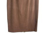 Briggs New York Vintage Briggs New York Maxi Skirt Women 14P Brown Faux Suede Boho Cowgirl Chic Photo 3