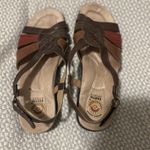 Earth Spirit  Leather Sandals Womens 8 Multi Color Comfort Walking Strappy Shoes Photo 4