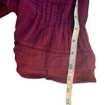 Free People  Perfectly Victorian Embroidered Mini Dress Size Medium Pink Boho Photo 12