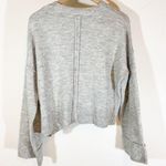 Topshop Grey Wide Sleeve Sweater Photo 4