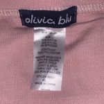 Olivia Blu NWT Lace Trim Pencil Skirt Lined Antique Rose Photo 5