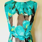 Jessica Howard J Howard floral chiffon midi dress size 12 Photo 1